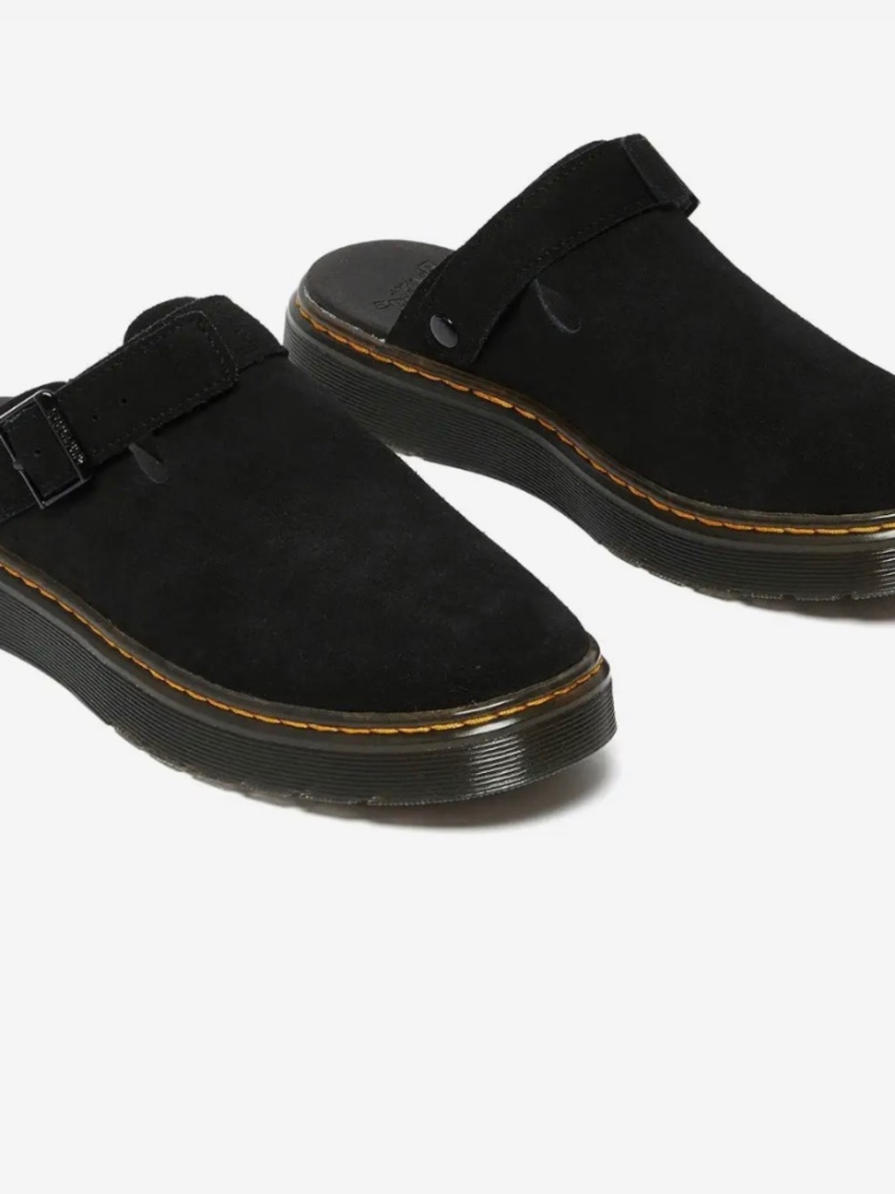 DR. MartensCarlson suede clog Black size US 6 mUnisex Clogs ** New without tags